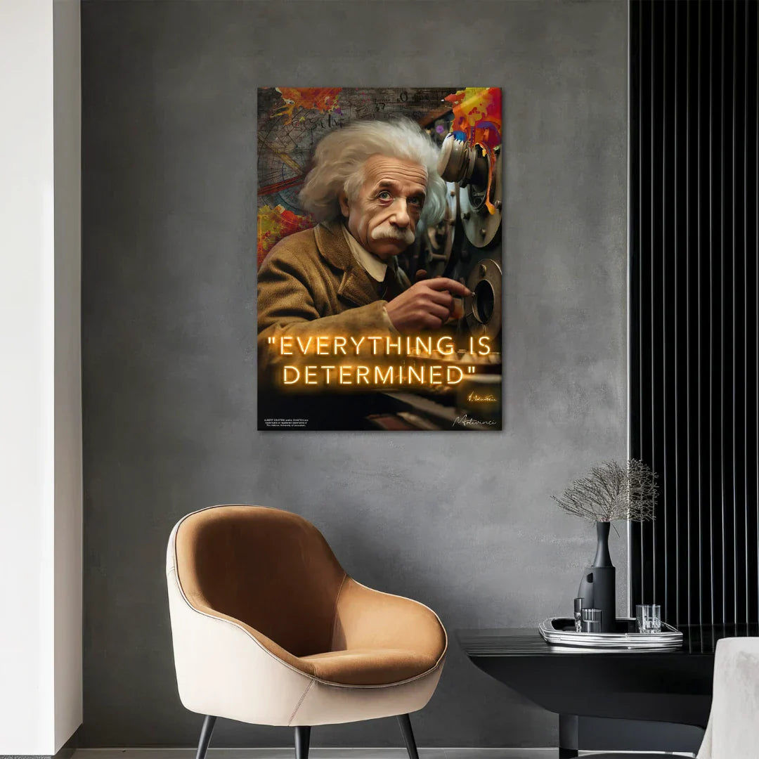 Albert  Einstein - Determined