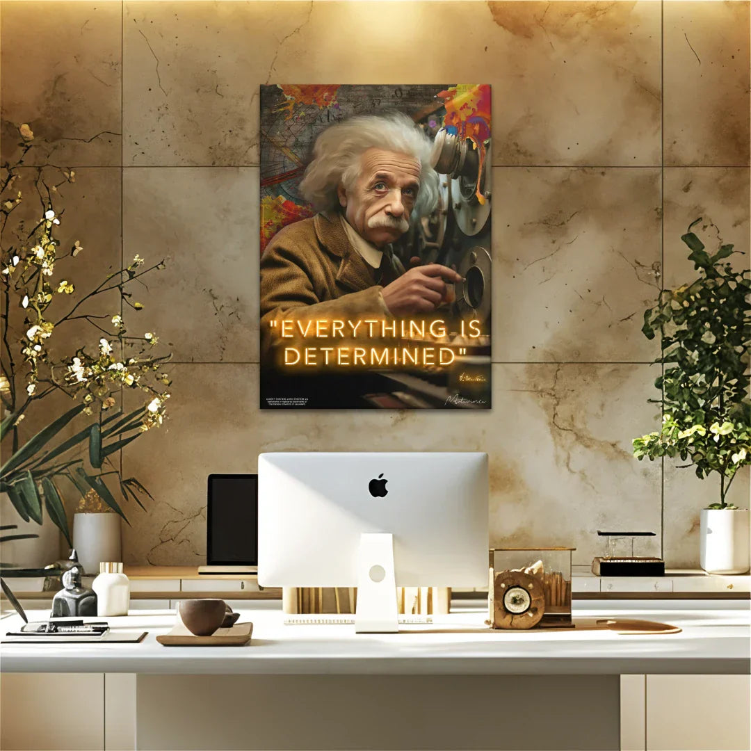 Albert  Einstein - Determined