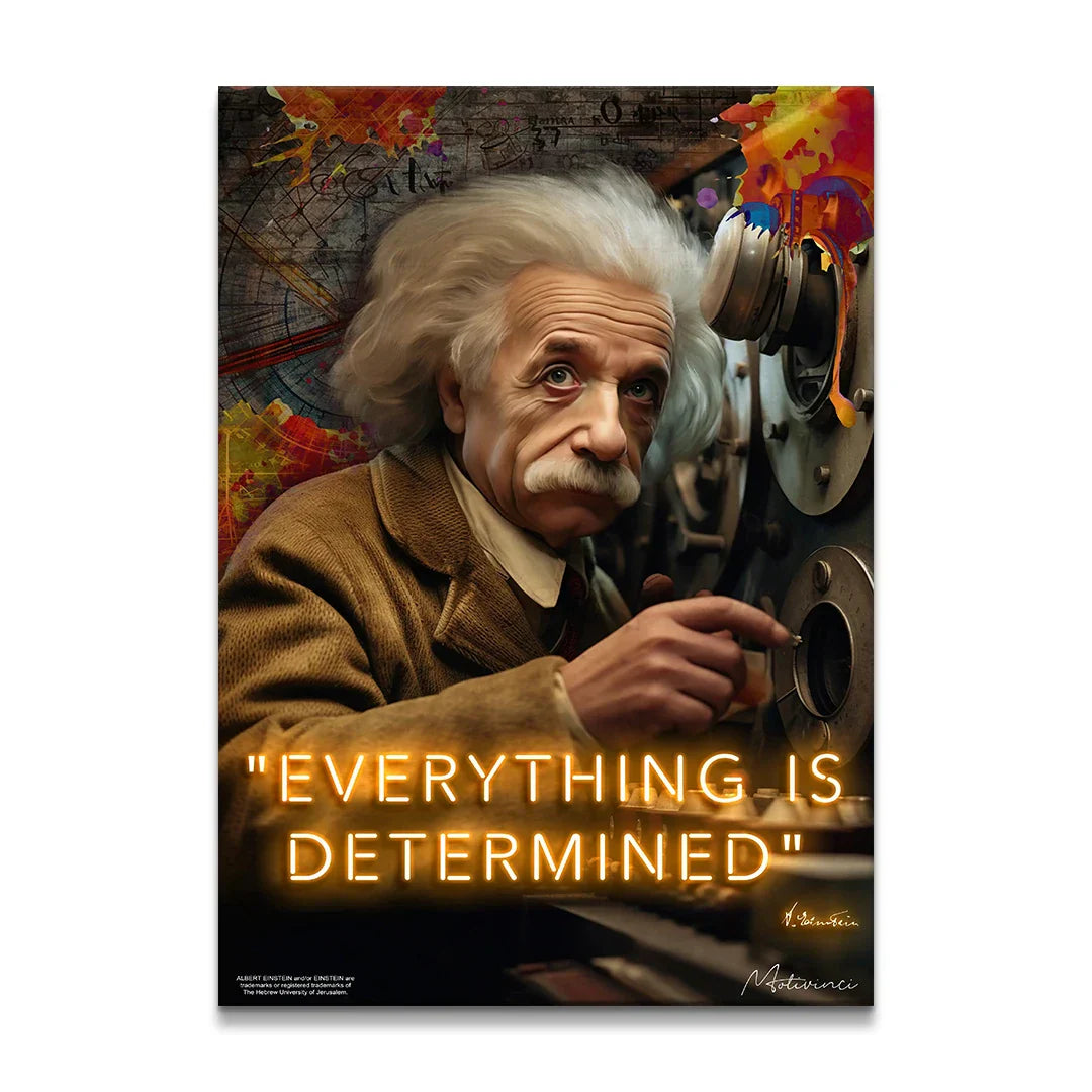 Albert  Einstein - Determined