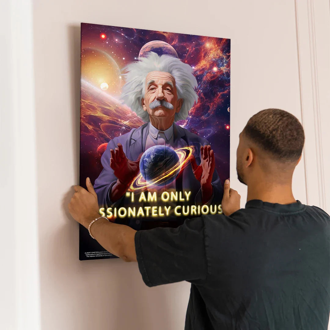 Albert Einstein - Passionately  Curious