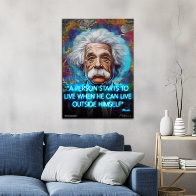 Albert Einstein - Start To Live