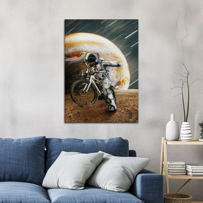 Astronaut's Bike Adventure