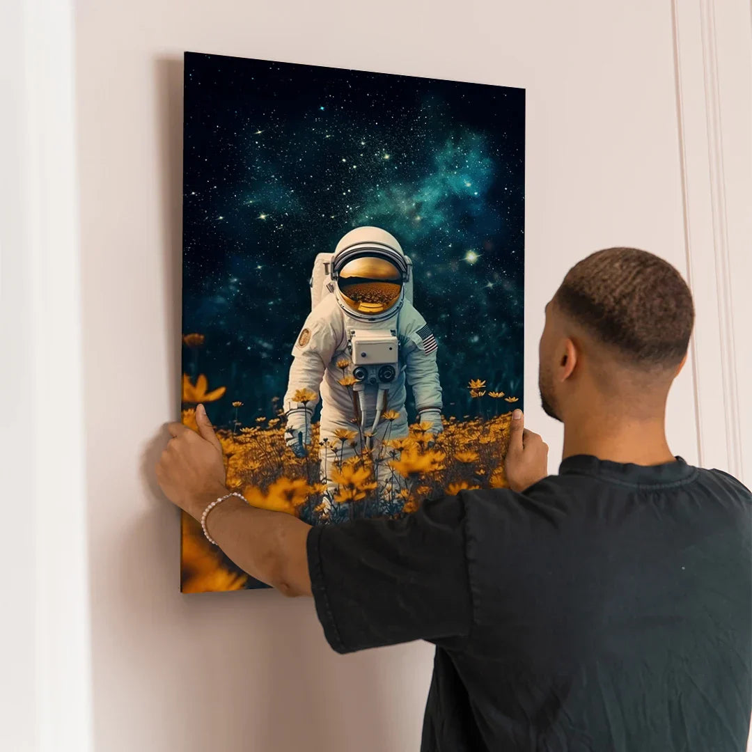 Astronaut's Blossoming Connection